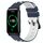 Cinturino per orologio in silicone poroso bicolore For Honor Watch ES 20 mm (blu notte + bianco) Cinturino per orologio in silicone poroso bicolore For Honor Watch ES 20 mm (blu notte + bianco)
