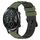 For Honor Magic Watch2 42mm 20mm Cinturino in silicone poroso bicolore (verde militare + nero) For Honor Magic Watch2 42mm 20mm Cinturino in silicone poroso bicolore (verde militare + nero)