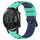 Cinturino per orologio in silicone poroso a due colori For Honor Magic Watch2 42 mm 20 mm (verde lime + blu) Cinturino per orologio in silicone poroso a due colori For Honor Magic Watch2 42 mm 20 mm (verde lime + blu)
