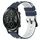 Cinturino per orologio in silicone poroso a due colori For Honor Magic Watch2 42 mm 20 mm (blu notte + bianco) Cinturino per orologio in silicone poroso a due colori For Honor Magic Watch2 42 mm 20 mm (blu notte + bianco)