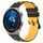 Per Huawei Watch GT3 Pro 46mm 22mm Cinturino in silicone poroso bicolore (nero + giallo) Per Huawei Watch GT3 Pro 46mm 22mm Cinturino in silicone poroso bicolore (nero + giallo)