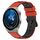 Per Huawei Watch GT3 Pro 46mm 22mm Cinturino in silicone poroso bicolore (rosso + nero) Per Huawei Watch GT3 Pro 46mm 22mm Cinturino in silicone poroso bicolore (rosso + nero)
