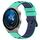 Per Huawei Watch GT3 Pro 46mm 22mm Cinturino in silicone poroso bicolore (verde lime + blu) Per Huawei Watch GT3 Pro 46mm 22mm Cinturino in silicone poroso bicolore (verde lime + blu)