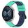 Per Huawei Watch GT3 46mm 22mm Cinturino in silicone poroso bicolore (verde lime + blu) Per Huawei Watch GT3 46mm 22mm Cinturino in silicone poroso bicolore (verde lime + blu)