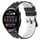 Per Huawei Watch 3 Cinturino in silicone poroso bicolore da 22 mm (nero + bianco) Per Huawei Watch 3 Cinturino in silicone poroso bicolore da 22 mm (nero + bianco)