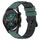 Per Huawei GT2 46mm 22mm Cinturino in silicone poroso bicolore (verde oliva + nero) Per Huawei GT2 46mm 22mm Cinturino in silicone poroso bicolore (verde oliva + nero)