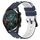 Per Huawei GT2 46mm 22mm Cinturino in silicone poroso bicolore (blu notte + bianco) Per Huawei GT2 46mm 22mm Cinturino in silicone poroso bicolore (blu notte + bianco)
