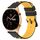 Cinturino per orologio For Honor Watch GS 3 22mm in silicone poroso bicolore (nero + giallo) Cinturino per orologio For Honor Watch GS 3 22mm in silicone poroso bicolore (nero + giallo)