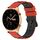 Cinturino per orologio For Honor Watch GS 3 22mm in silicone poroso bicolore (rosso + nero) Cinturino per orologio For Honor Watch GS 3 22mm in silicone poroso bicolore (rosso + nero)