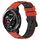 Cinturino per orologio For Honor Watch GS Pro 22mm in silicone poroso bicolore (rosso + nero) Cinturino per orologio For Honor Watch GS Pro 22mm in silicone poroso bicolore (rosso + nero)