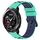 Cinturino per orologio For Honor Watch GS Pro 22mm in silicone poroso bicolore (verde lime + blu) Cinturino per orologio For Honor Watch GS Pro 22mm in silicone poroso bicolore (verde lime + blu)