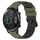 For Honor Magic Watch 2 46mm 22mm Cinturino in silicone poroso bicolore (verde militare + nero) For Honor Magic Watch 2 46mm 22mm Cinturino in silicone poroso bicolore (verde militare + nero)