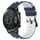 For Honor Magic Watch 2 46mm 22mm Cinturino in silicone poroso bicolore (blu notte + bianco) For Honor Magic Watch 2 46mm 22mm Cinturino in silicone poroso bicolore (blu notte + bianco)