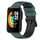 Per Xiaomi MI Watch Sport 22mm Cinturino in silicone poroso bicolore (verde oliva + nero)