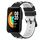 Per Xiaomi MI Watch Sport 22mm Cinturino in silicone poroso bicolore (nero + bianco) Per Xiaomi MI Watch Sport 22mm Cinturino in silicone poroso bicolore (nero + bianco)