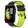 Per Xiaomi MI Watch Sport 22mm Cinturino in silicone poroso bicolore (nero + verde lime) Per Xiaomi MI Watch Sport 22mm Cinturino in silicone poroso bicolore (nero + verde lime)