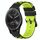 Per Garmin Vivomove Sport 20mm Cinturino in silicone bicolore (nero + grigio) Per Garmin Vivomove Sport 20mm Cinturino in silicone bicolore (nero + grigio)