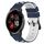 Per Garmin Venu 2 Plus 20mm Cinturino in silicone bicolore (blu notte + bianco) Per Garmin Venu 2 Plus 20mm Cinturino in silicone bicolore (blu notte + bianco)