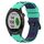 Per Garmin Approach S40 Cinturino in silicone bicolore da 20 mm (verde militare + nero) Per Garmin Approach S40 Cinturino in silicone bicolore da 20 mm (verde militare + nero)
