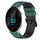 Per Garmin Forerunner 158 Cinturino in silicone bicolore da 20 mm (verde oliva + nero) Per Garmin Forerunner 158 Cinturino in silicone bicolore da 20 mm (verde oliva + nero)