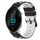 Per Garmin Forerunner 158 20mm Cinturino in silicone bicolore (rosa + bianco)