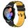 Per Huawei Watch GT3 42mm 20mm Cinturino in silicone bicolore (nero + rosso) Per Huawei Watch GT3 42mm 20mm Cinturino in silicone bicolore (nero + rosso)
