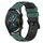 Per Huawei Watch GT2 42mm 20mm Cinturino in silicone bicolore (verde oliva + nero) Per Huawei Watch GT2 42mm 20mm Cinturino in silicone bicolore (verde oliva + nero)