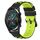 Per Huawei Watch GT2 42mm 20mm Cinturino in silicone bicolore (nero + grigio) Per Huawei Watch GT2 42mm 20mm Cinturino in silicone bicolore (nero + grigio)