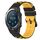 Per Huawei Watch 2 Cinturino in silicone bicolore da 20 mm (nero + rosso)