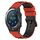 Per Huawei Watch 2 Cinturino in silicone bicolore da 20 mm (nero + verde lime) Per Huawei Watch 2 Cinturino in silicone bicolore da 20 mm (nero + verde lime)