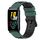 Cinturino per orologio in silicone bicolore For Honor Watch ES 20 mm (verde oliva + nero) Cinturino per orologio in silicone bicolore For Honor Watch ES 20 mm (verde oliva + nero)