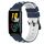 Cinturino per orologio in silicone bicolore For Honor Watch ES 20 mm (blu notte + bianco) Cinturino per orologio in silicone bicolore For Honor Watch ES 20 mm (blu notte + bianco)