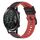 Cinturino per orologio in silicone bicolore da 42 mm 20 mm per Honor MagicWatch2 (nero + rosso) Cinturino per orologio in silicone bicolore da 42 mm 20 mm per Honor MagicWatch2 (nero + rosso)
