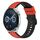 Per Huawei Watch GT3 46mm 22mm Cinturino in silicone bicolore (rosso + nero) Per Huawei Watch GT3 46mm 22mm Cinturino in silicone bicolore (rosso + nero)
