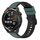 Per Huawei Watch GT Runner 22mm Cinturino in silicone bicolore (verde oliva + nero) Per Huawei Watch GT Runner 22mm Cinturino in silicone bicolore (verde oliva + nero)