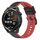 Per Huawei Watch GT Runner 22mm Cinturino in silicone bicolore (nero + rosso) Per Huawei Watch GT Runner 22mm Cinturino in silicone bicolore (nero + rosso)