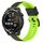 Per Huawei Watch GT Runner 22mm Cinturino in silicone bicolore (nero + verde lime) Per Huawei Watch GT Runner 22mm Cinturino in silicone bicolore (nero + verde lime)