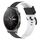 Per Huawei GT2 Pro 22mm Cinturino in silicone bicolore (nero + bianco)