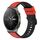 Per Huawei GT2 Pro 22mm Cinturino in silicone bicolore (rosso + nero)