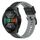 Per Huawei Watch GT 2E 22mm Cinturino in silicone bicolore (nero + grigio) Per Huawei Watch GT 2E 22mm Cinturino in silicone bicolore (nero + grigio)