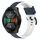 Per Huawei Watch GT 2E 22mm Cinturino in silicone bicolore (blu notte + bianco) Per Huawei Watch GT 2E 22mm Cinturino in silicone bicolore (blu notte + bianco)