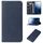 Custodia per telefono in pelle con chiusura magnetica per Xiaomi 14 Pro (blu) Custodia per telefono in pelle con chiusura magnetica per Xiaomi 14 Pro (blu)