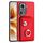 Per OPPO Reno11 Custodia per telefono in PU con porta carte per organo globale (rosso) Per OPPO Reno11 Custodia per telefono in PU con porta carte per organo globale (rosso)