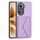 Per OPPO Reno11 Custodia per telefono RFID con struttura rombica globale (viola chiaro) Per OPPO Reno11 Custodia per telefono RFID con struttura rombica globale (viola chiaro)