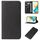 Custodia per telefono in pelle con chiusura magnetica per Honor 90 GT (nera) Custodia per telefono in pelle con chiusura magnetica per Honor 90 GT (nera)