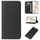 Custodia per telefono in pelle con chiusura magnetica per Honor 100 Pro (nera) Custodia per telefono in pelle con chiusura magnetica per Honor 100 Pro (nera)