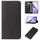 Custodia per telefono in pelle con chiusura magnetica per Honor Magic6 (nera) Custodia per telefono in pelle con chiusura magnetica per Honor Magic6 (nera)