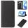 Custodia per telefono in pelle con chiusura magnetica per Honor X7b (nera) Custodia per telefono in pelle con chiusura magnetica per Honor X7b (nera)