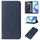 Custodia per telefono in pelle con chiusura magnetica per Honor X7b (blu)