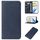 Custodia per telefono in pelle con chiusura magnetica per Honor X9b / Magic6 Lite 5G (blu) Custodia per telefono in pelle con chiusura magnetica per Honor X9b / Magic6 Lite 5G (blu)